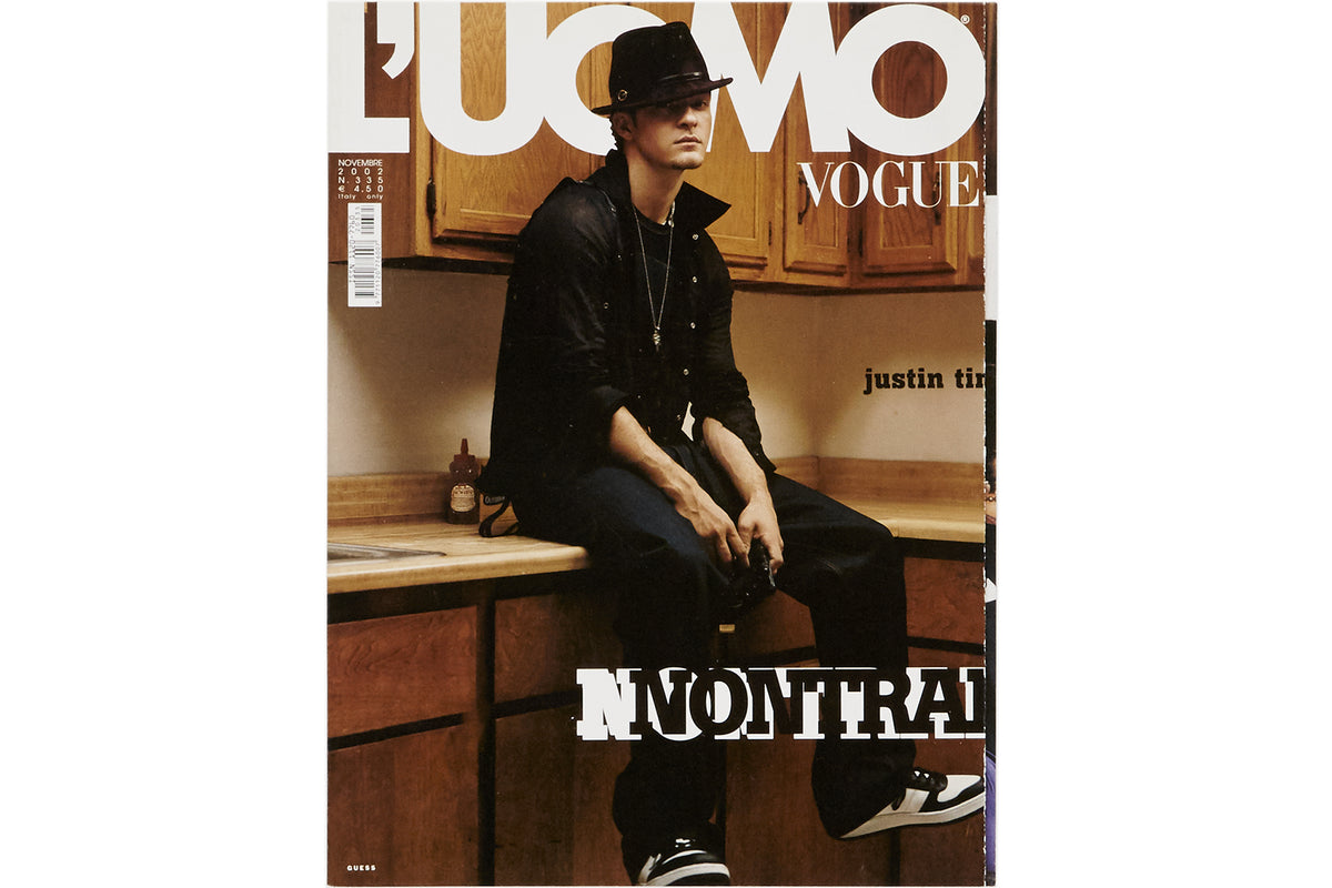 Justin Timberlake: At Home, L'Uomo Vogue November 2002