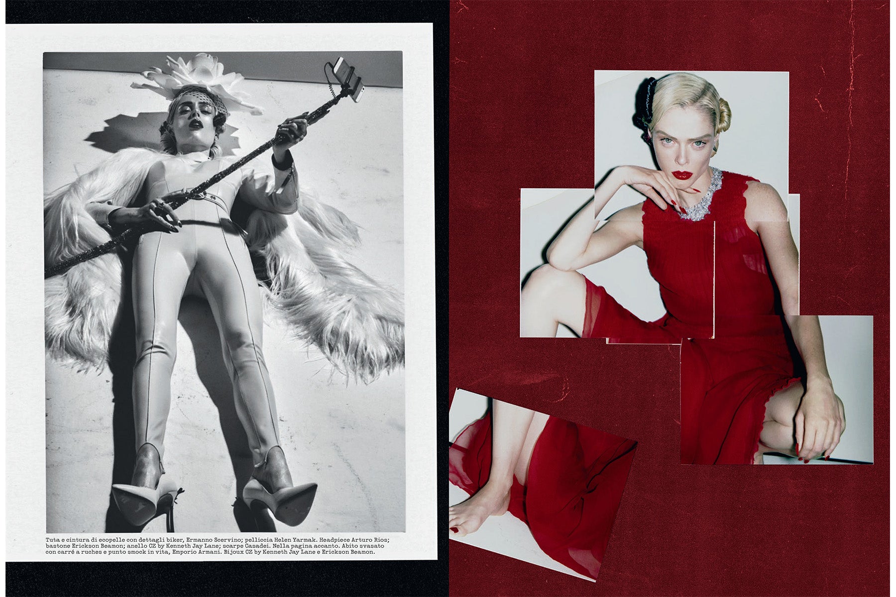 The Polaroid Issue, Vogue Italia February 2017 – Steven Klein