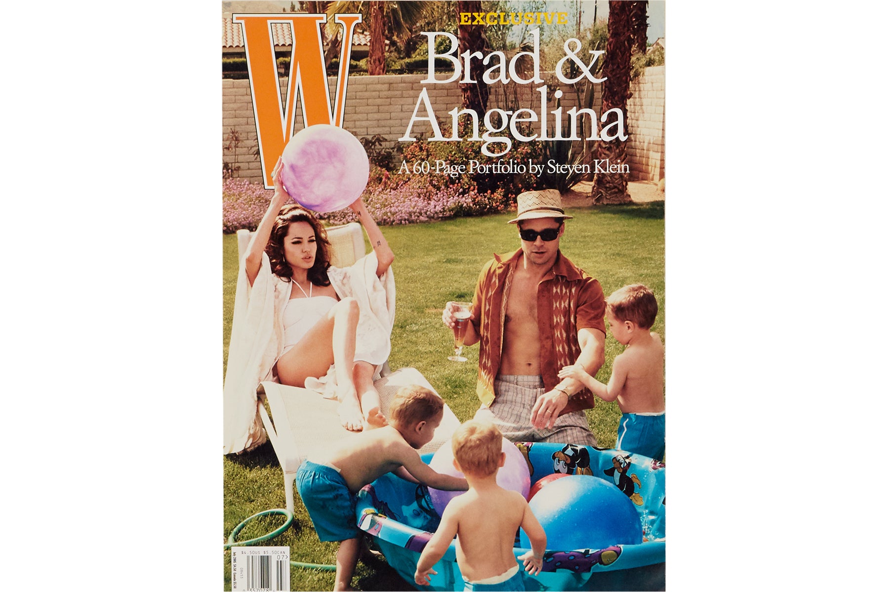 Brad & Angelina: Domestic Bliss, W Magazine July 2005 – Steven Klein