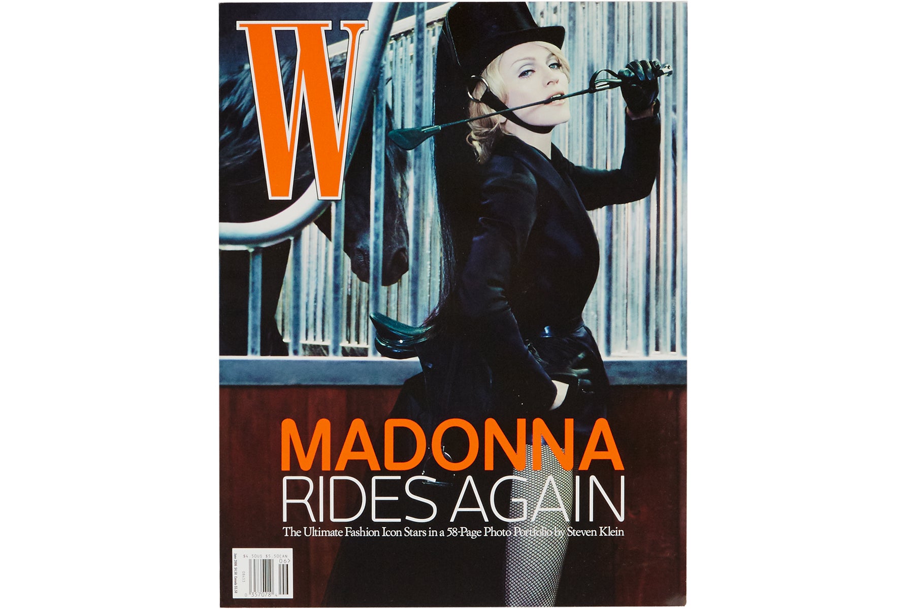 希少マドンナ表紙Madonna W Magazine Steven Klein 